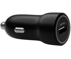 dbramante1928 įkroviklis - automobilinis įkroviklis USB-A 18W - Juodas, automatinis, cigarečių žiebtuvėlis, juodas