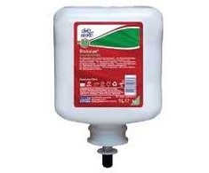 Sc Johnson Professional Odos kremas Stokolan Sensitive PURE 1 l ECARF be kvapų (28 % riebalų) dozatoriui, 1 l/butelyje