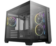 Deepcool Case | CG330 3F | Juodas | Micro ATX