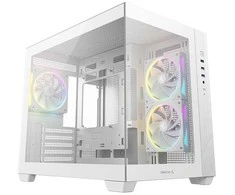 „Deepcool“ korpusas | CG330 3F WH | Baltas | Micro ATX