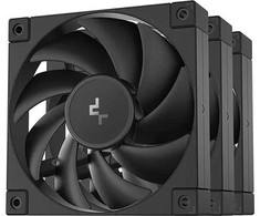 DeepCool FD12-3 IN 1 ventiliatorius, 12 cm, 400 RPM, 2050 RPM, juodas