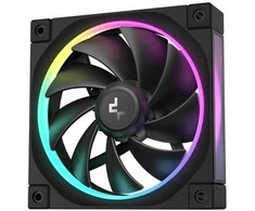DeepCool FL12 Kompiuterio dėklas Fan 12 cm Juodas 1 pc(s)
