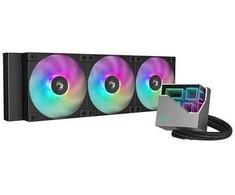DeepCool LT240, Universalus skysčio aušintuvas, 12 cm, 600 aps./min., 2400 aps./min., Juodas