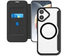 4smarts Urban Pro, atlenkiamas dėklas, Apple, iPhone 17, 16 cm (6,3"), juodas, permatomas