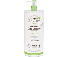 Dėklas Alphanova Bebe Bio, Emulsja oczyszczająca su kompleksem pielęgnacyjnym do okolic pieluszkowych, 900 ml
