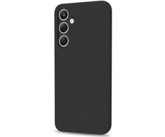 Celly „Cromo“ minkštas guminis dėklas „Galaxy A57 5G“, juodas