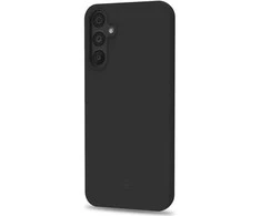 Celly Cromo minkštas guminis dėklas Galaxy A17 5G/4G, juodas