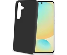 Celly „Cromo“ minkštas guminis dėklas „Galaxy S24 FE Juodas“