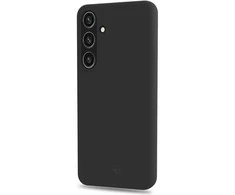 Celly „Cromo“ minkštas guminis dėklas „Galaxy S25“ juodas