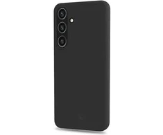 Dėklas Celly Cromo Soft rubber case Galaxy S25+ Svart