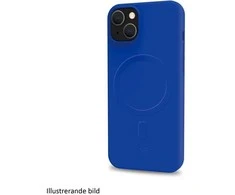 Dėklas Celly Cromomag Magnetic Soft rubber case MagSafe iPhone 16 Pro Blå
