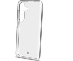Dėklas Celly Gelskin TPU Cover Galaxy S25 Transparent
