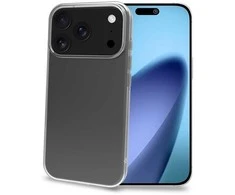 Celly Gelskin TPU dėklas iPhone 17 Pro telefonui, skaidrus