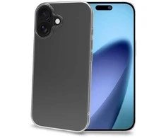 Celly Gelinės odos TPU dėklas iPhone 17, skaidrus