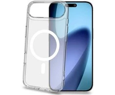 Celly „Gelskinmag TPU“ dėklas, suderinamas su „MagSafe“, iPhone Air, permatomas