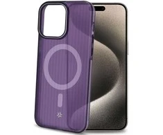 Dėklas Celly Magsuit MagSafe-kompatibelt skal iPhone 16 semi-transparent Lila