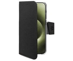 Celly WALLYMAG, Piniginės dėklas, Apple, iPhone 17, 16 cm (6,3 colio), Juodas