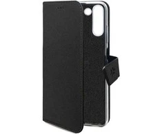 Celly „Wally“ piniginės dėklas „Galaxy A37 5G“, juodas