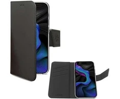 Dėklas Celly WALLY, Wallet case, Samsung, Galaxy S23 FE, 16.3 cm (6.4"), Juodas