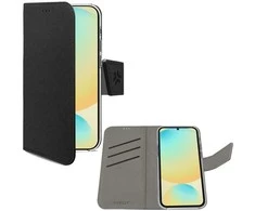 Celly „Wally“ piniginės dėklas „Galaxy S24 FE“, juodas