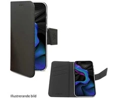 Celly WALLY1078, Wallet case, Apple, iPhone 16, 15.5 cm (6.1"), Juodas