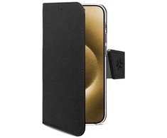 Celly WALLY, Piniginės dėklas, Apple, iPhone 17 Pro Max, 17,5 cm (6,9"), Juodas
