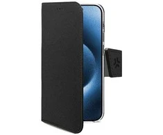 Celly WALLY, Piniginės dėklas, Apple, iPhone 17 Pro, 16 cm (6,3"), Juodas