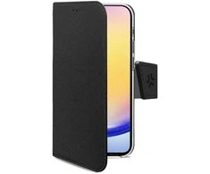 Celly WALLY, Piniginės dėklas, Samsung, Galaxy A26 5G, Galaxy A26 5G Enterprise Edition, 17 cm (6,7 colio), Juodas