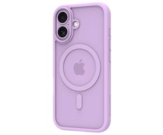 Dėklas dbramante1928 Grenen nugarėlė MagSafe skirta iPhone 17 – Violetinė