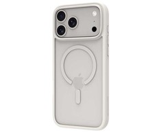 Dėklas dbramante1928 Grenen galinis dangtelis MagSafe, skirtas iPhone 17 Pro Max – baltas