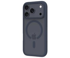Dėklas dbramante1928 Grenen nugarėlė su MagSafe, skirta iPhone 17 Pro – dangaus mėlyna