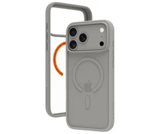 dbramante1928 Grenen Ultra - Dėklas na telefon komórkowy - RS - Kompatybilność su MagSafe - D3O, Tworzywo sztuczne - Frosted Clear - dla Apple iPhone 17 Pro Max, 18 Pro Max (GN69CZ005810)