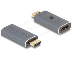DeLOCK 64324, HDMI, HDMI, Antracito spalvos