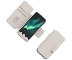 Doro Aurora A11 piniginės dėklas, kaulo spalvos, Piniginės dėklas, Doro, A11, 11,4 cm (4,5"), baltas