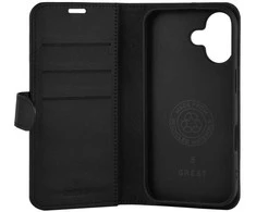 Dėklas GRE8T GRS PINIGINĖ IPHONE 17 JUODA B2B