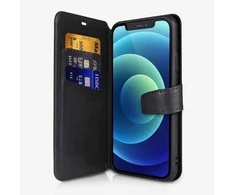ITSKINS AP2G-BOOKC-BLCK, Piniginės formos dėklas, Apple, iPhone 12 mini, 13,8 cm (5,42"), Juodas