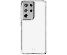 ITSKINS HYBRID CLEAR dėklas, skirtas Samsung Galaxy S21 Ultra 4G / 5G®. Permatomas