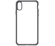 ITSKINS HYBRID FROST dėklas, skirtas iPhone XS / X®. Juodas ir skaidrus.