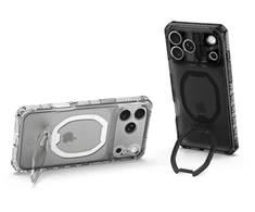 Dėklas ITSKINS HYBRID R // VAPOR su „MagSafe®“, skirtas „iPhone 17 Pro®“. Skaidrus