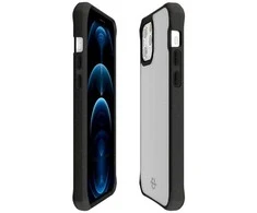 Dėklas ITSKINS ITFERONPUREIP1267BTR, iPhone 12 Pro Max, Juodas, Permatomas