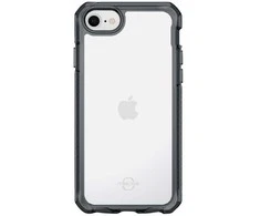 ITSKINS SupremeClear, Dėklas, Apple, iPhone 6/6S/7/8/SE (2020), 11,9 cm (4,7"), Juodas, Permatomas