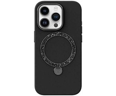 Dėklas Joyroom PN-15L4 Case Dancing Circle, skirtas iPhone 15 Pro Max (juodas)
