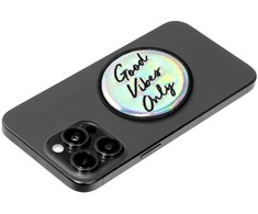 Dėklas Laut LAUT MAGMOJI BADGE Good Vibes Only compatible with MagSafe