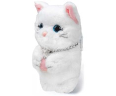 Dėklas Laut LAUT MAGMOJI WALLET Marshmallow Cat comp.with MagSafe