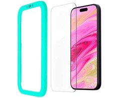 Skaidri „LAUT PRIME GLASS“ ekrano apsauga, skirta „iPhone 16 Pro“