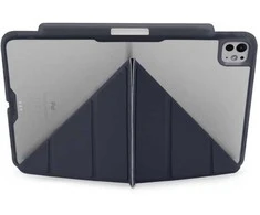 Pipetto Origami No3 Pieštukas dėklas, tamsiai mėlynos spalvos – Apple iPad Pro 13 (2024,2025)