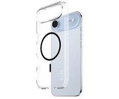 Panzer Glass „CARE by PanzerGlass“ flagmaninis „Urban Explorer“ dėklas su juodu „MagSafe“, skirtas „iPhone Air“ – permatomas