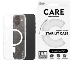 Panzer Glass CARE by PanzerGlass Flagship Star Lit Apple iPhone 16 6.1" dėklas telefonui baltos spalvos/dėklas telefonui baltos spalvos MagSafe 1341