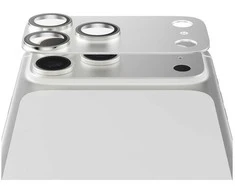 Panzer Glass Grūdintas stiklas na objektyvas PanzerGlassFender Camera Protector do iPhone 17 Pro sidabrinė