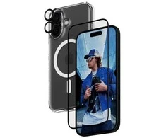 Panzer Glass PanzerGlass Bundle 3in1 Apple iPhone 16 6.1" D3O kietas dėklas + ekrano apsauga UWF+ objektyvas B1291+2861+1283
